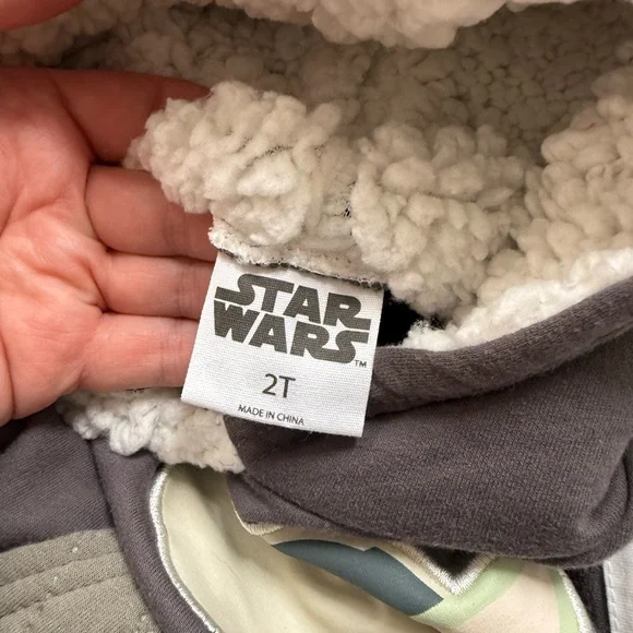 Gray and Green Baby Yoda Hoodie Set - Picture 7 of 7